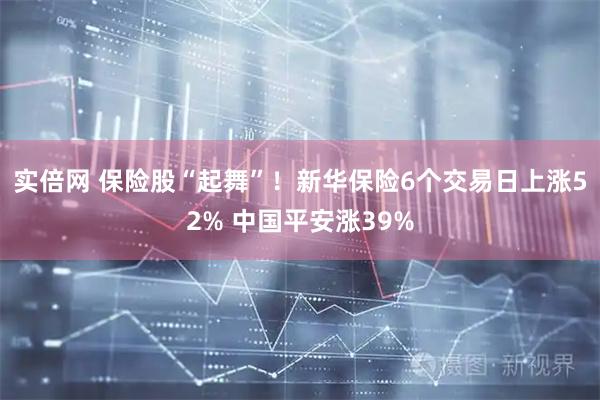 实倍网 保险股“起舞”！新华保险6个交易日上涨52% 中国平安涨39%